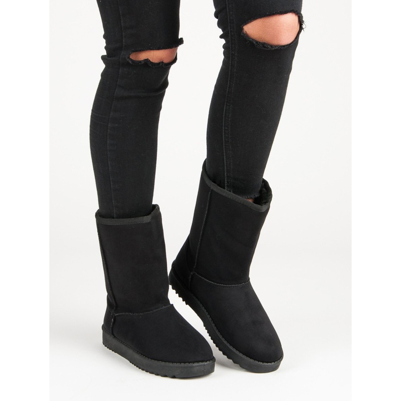 Mukluki clasic negru 1