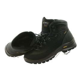 Pantofi de trekking Grisport negri negru 5