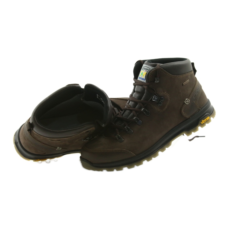 Pantofi de trekking Grisport maro 5