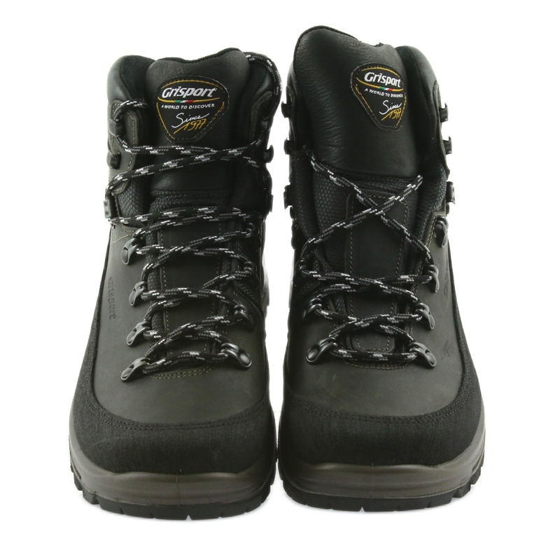 Pantofi de trekking Grisport negri negru 3
