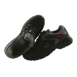 Sprandi Black Grisport Nordic Walking cu membrană negru 4