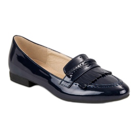 Mocasini lăcuți albastru 1 Mocasini lăcuți albastru 1