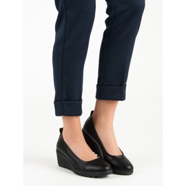 J. Star Pompe cu pană neagră negru 2