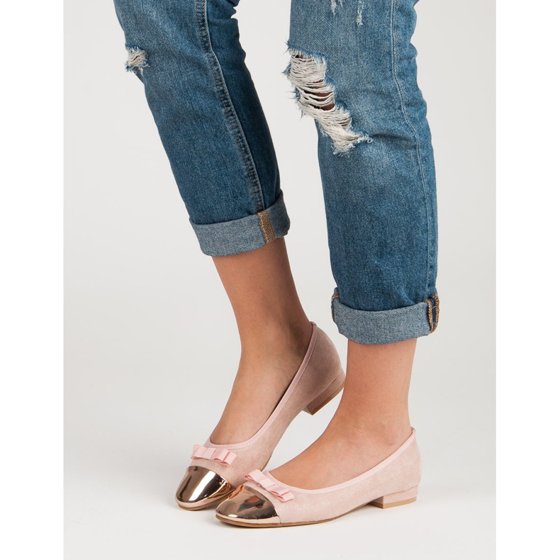 Comer Balerini roz galben 1