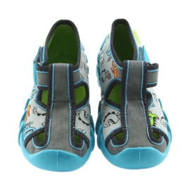Încălțăminte pentru copii Befado 190P085 albastru gri multicolor 3