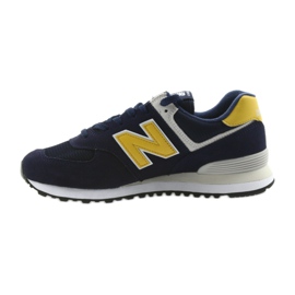 New Balance ML574SMB PIGMENT CU ALAMĂ galben albastru marin 2