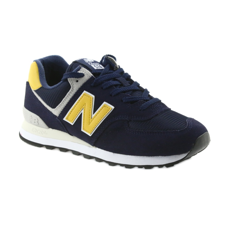 New Balance ML574SMB PIGMENT CU ALAMĂ galben albastru marin 1