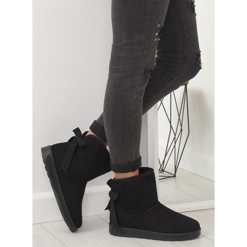 Cizme de zăpadă Emusy negru 6608 Negru 1