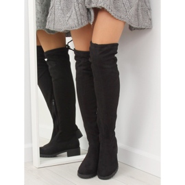 Cizme de dama negre NS013 Negre negru 1