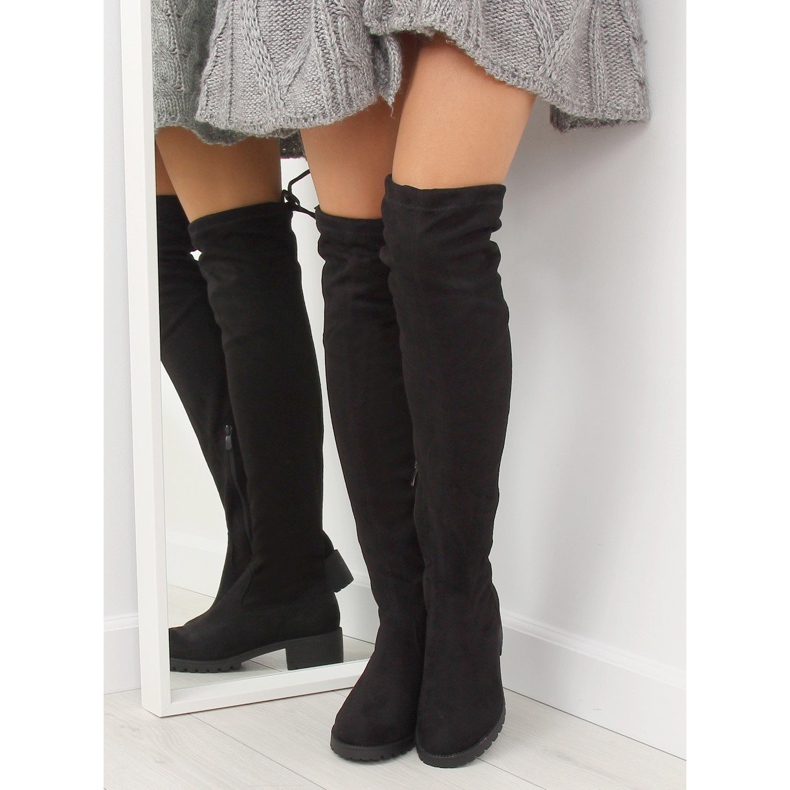 Cizme de dama negre NS013 Negre negru 1 Cizme de dama negre NS013 Negre negru 1