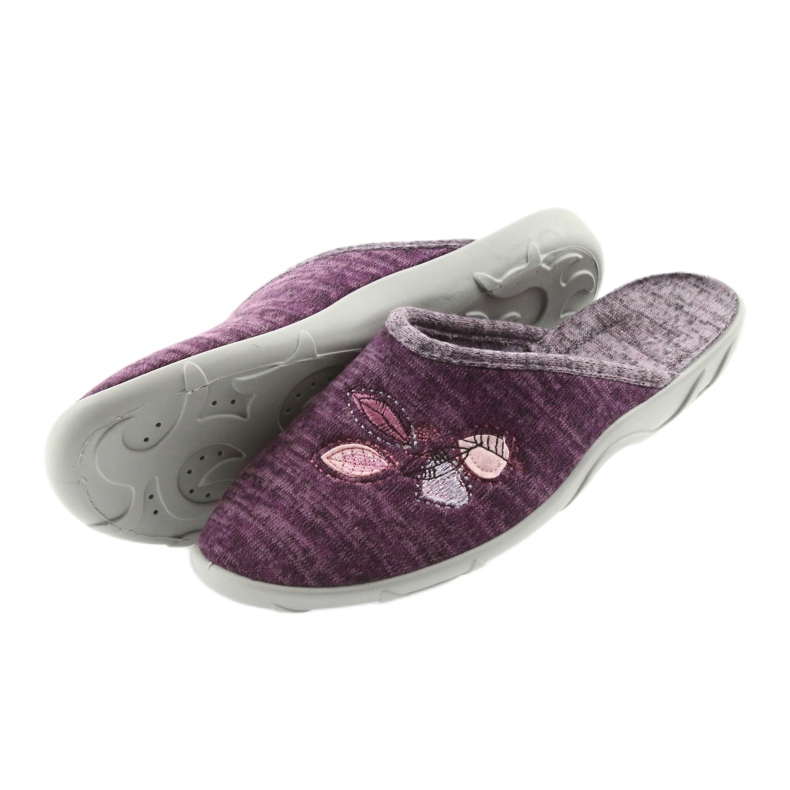 Pantofi de damă Befado 235d152 papuci violet 4