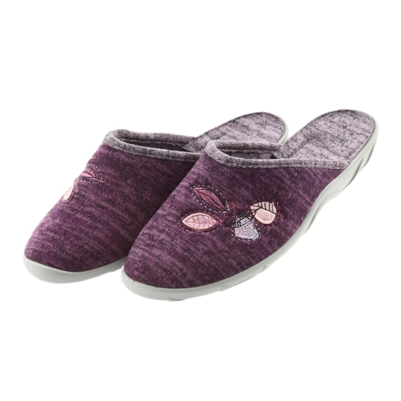 Pantofi de damă Befado 235d152 papuci violet 3