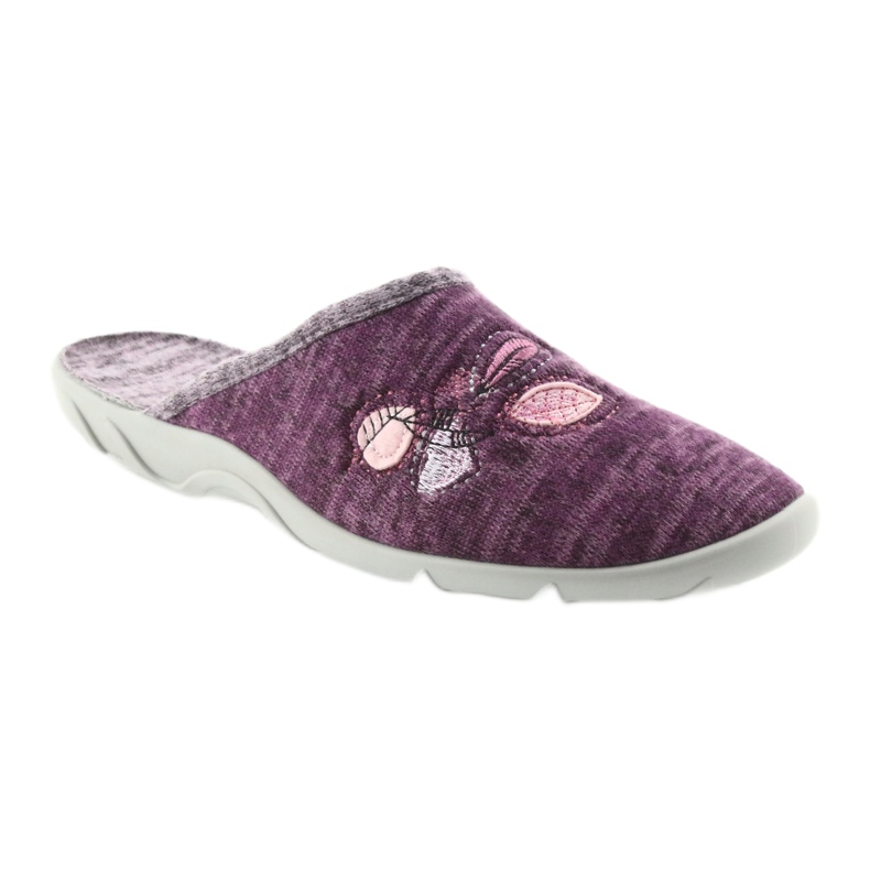 Pantofi de damă Befado 235d152 papuci violet 1