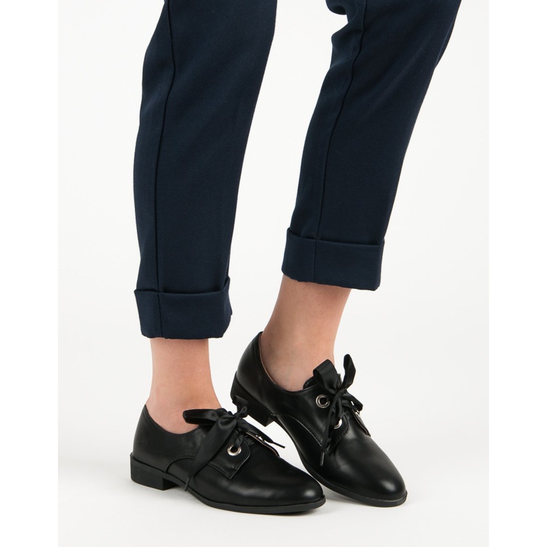 Tina&Co Brogi legați negru 1