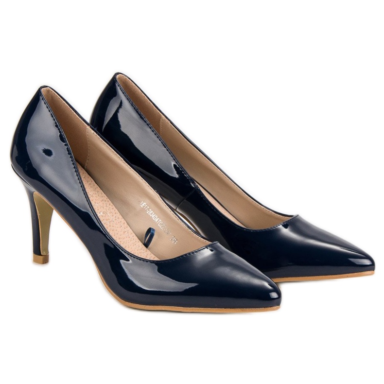 Pompe VINCEZA bleumarin albastru marin 1