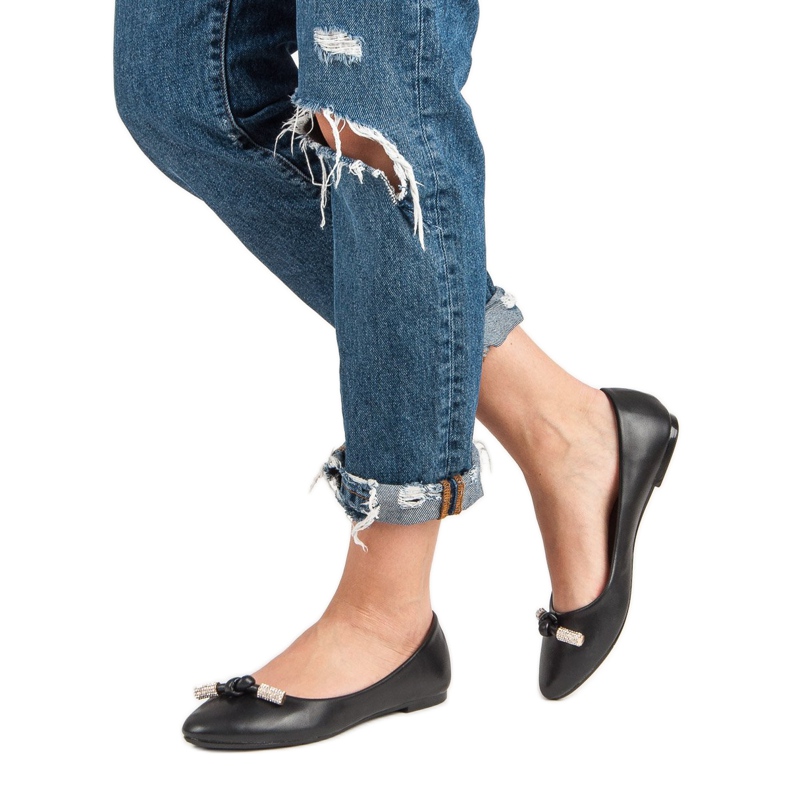 Balerine negre negru 2