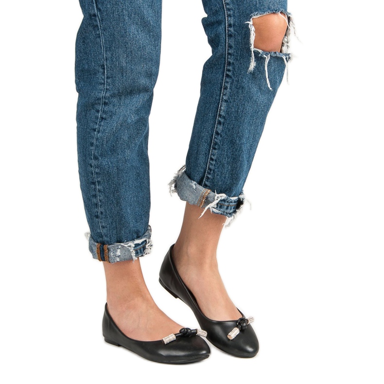 Balerine negre negru 1