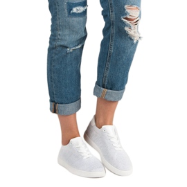 Încălțăminte sport confortabilă alb 1