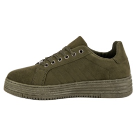 Adidași pe platforma MCKEYLOR verde 4