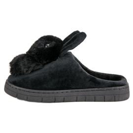 Papuci calzi negru 7