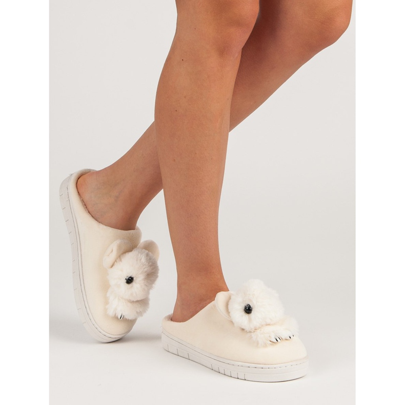 Papuci confortabili maro 2