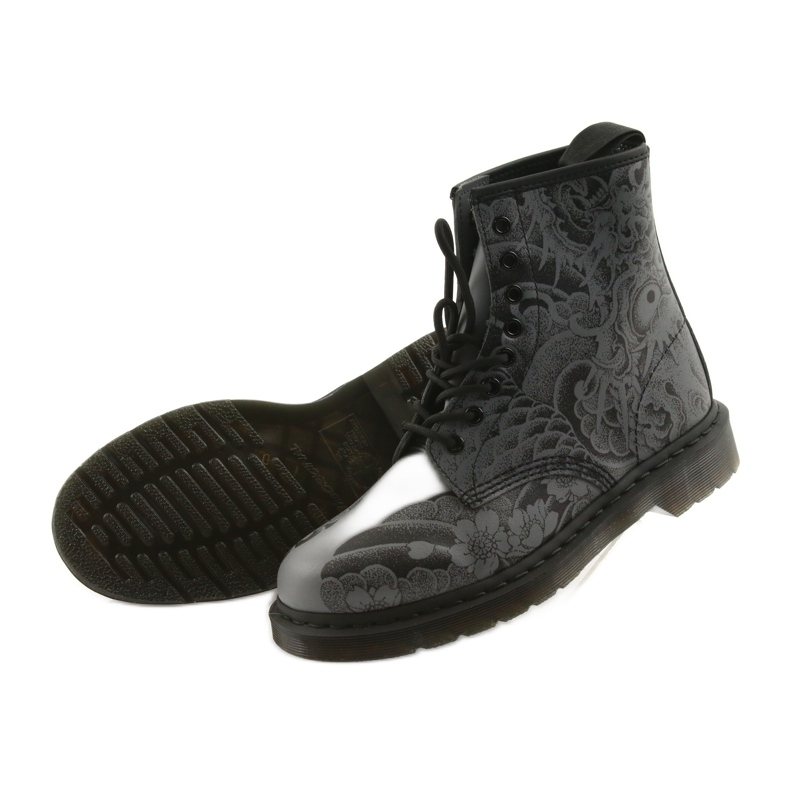 Dr. Martens 1460 OT BLACK negru gri 4