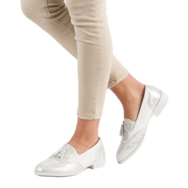 Tina&Co Mocasini cu franjuri gri 2 Tina&Co Mocasini cu franjuri gri 2