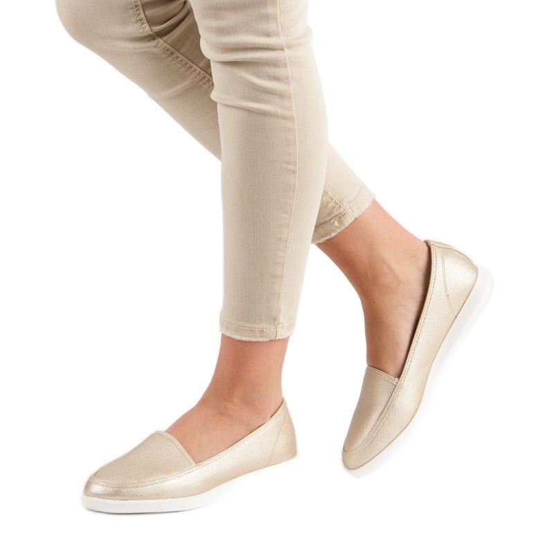 Mocasini aurii de aur 2