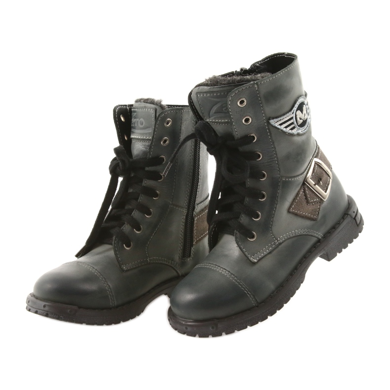 Cizme gri Zarro 933 gri pentru copii multicolor 3 Cizme gri Zarro 933 gri pentru copii multicolor 3