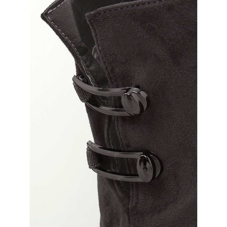 Gri Cizme peste tocuri înalte BH131-HB Gri 1