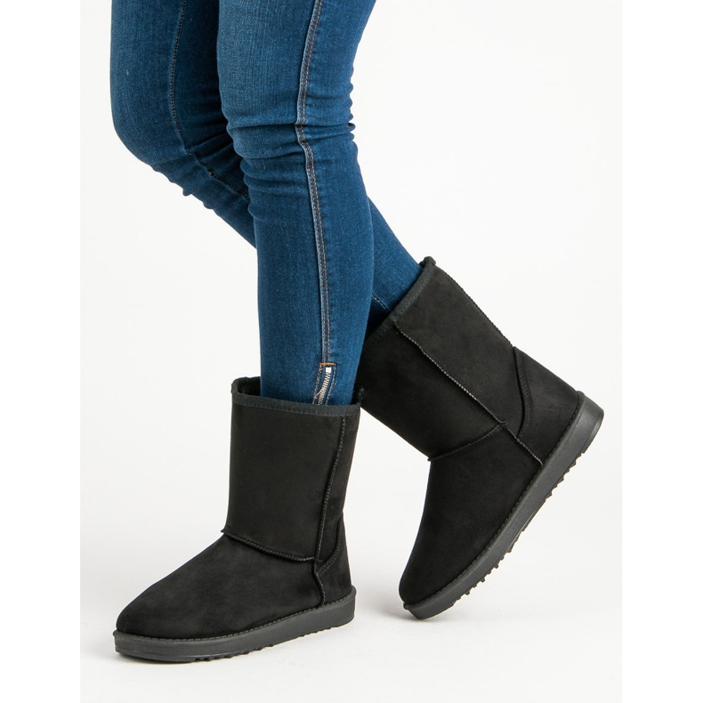 Mukluki clasic negru 1