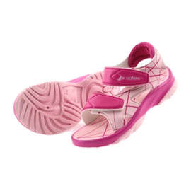 Sandale roz pantofi copii Velcro pentru apa Rider 488 4