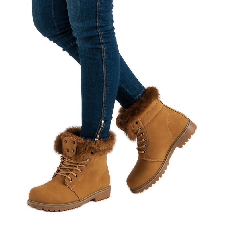 Queentina Căprioare de cămile cu blană maro 1