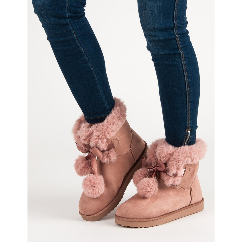 Pulbere la modă Mukluki roz 1