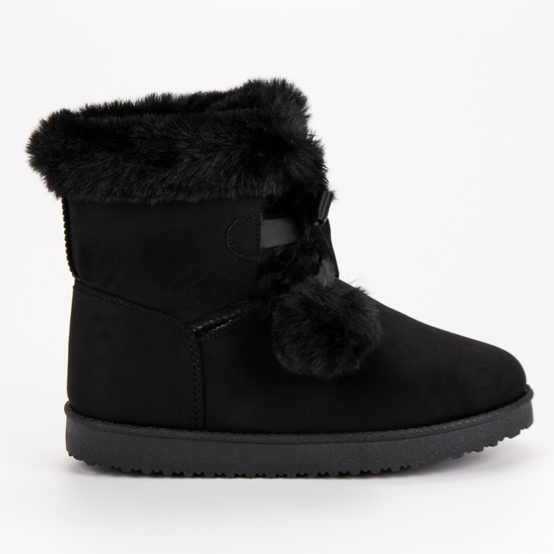 La modă Mukluki negru 2