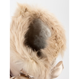 Super Me Cizme la zăpadă la modă maro 1 Super Me Cizme la zăpadă la modă maro 1