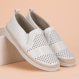 Adidași Slipwork Slipwork alb 1