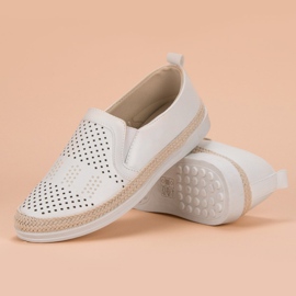 Adidași Slipwork Slipwork alb 2