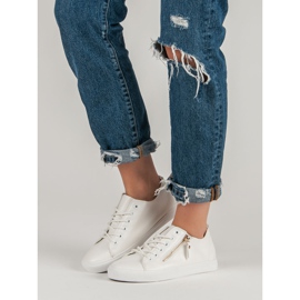 Adidași legați alb 1