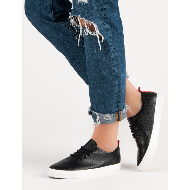 Adidași legați negru 1