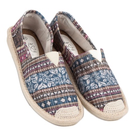 Small Swan Espadrile etnice multicolor 3
