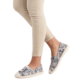 Small Swan Espadrile la modă multicolor 3