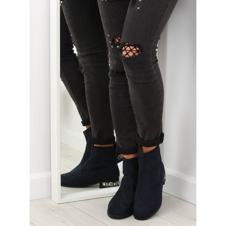 Cizme bleumarin pentru femei 168-176 Albastru albastru marin 1