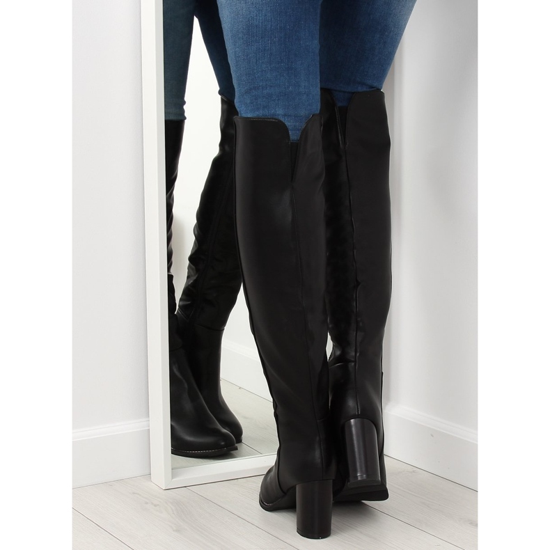 Tocuri înalte negre 9206 Negre negru 1