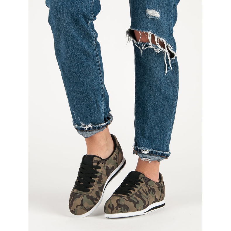 Adidași Moro maro verde 1