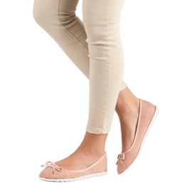 Small Swan Balerine cu pulbere roz 2