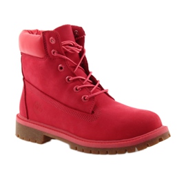 Timberland 6 INCH PREMIUM WATERPOOF roșu 1 Timberland 6 INCH PREMIUM WATERPOOF roșu 1