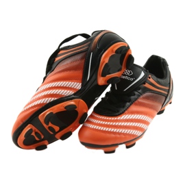 Ghete de fotbal Atletico 1216 multicolor portocale 4