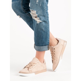 Anesia Paris Adidași praf cu sclipici roz 1