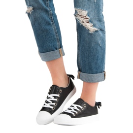 Adidași scăpați negri negru 2